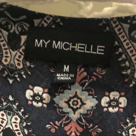 My Michelle Patterned Tank Top - Picture 8 of 8